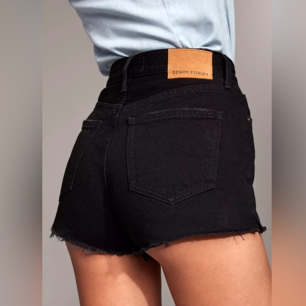 Denim Forum Yoko Shorts Black